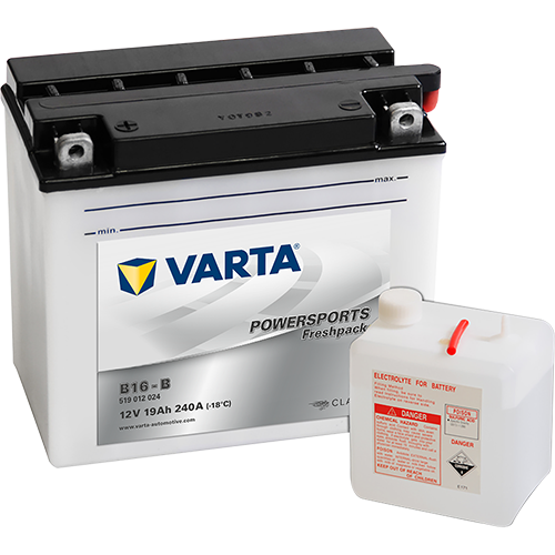 VARTA 519012024I314 Starter Battery for CAGIVA DUCATI HARLEY-DAVIDSON