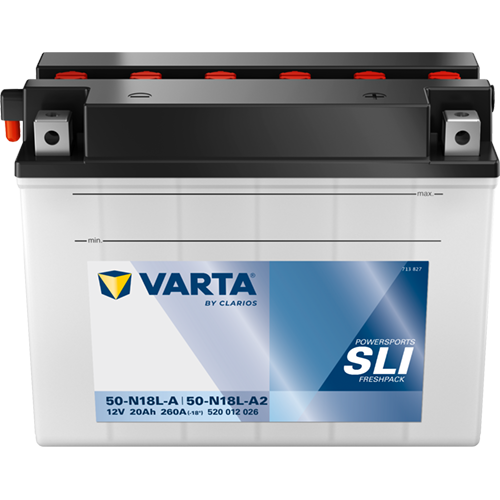 VARTA 520012026K544 Starter Battery for DUCATI HARLEY-DAVIDSON HONDA KAWASAKI MOTO GUZZI YAMAHA