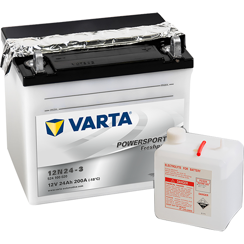 VARTA 524100020I314 Starter Battery for LAVERDA MOTORCYCLES RELIANT WESTFIELD