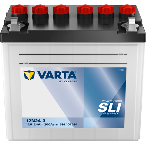 VARTA 524100020K544 Starter Battery for LAVERDA MOTORCYCLES RELIANT WESTFIELD