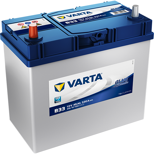 VARTA 5451570333132 Starter Battery for CHERY DAIHATSU FORD GEELY GME HONDA LDV LOTUS MARUTI MAZDA MITSUBISHI NISSAN ROVER SUBAR