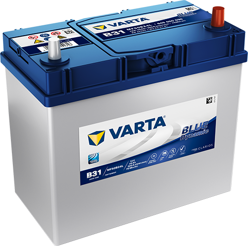 VARTA 545600030G502 Starter Battery for ACURA AUDI DAIHATSU GEO HONDA KIA LEXUS MAZDA NISSAN PROTON SUBARU SUZUKI TOYOTA