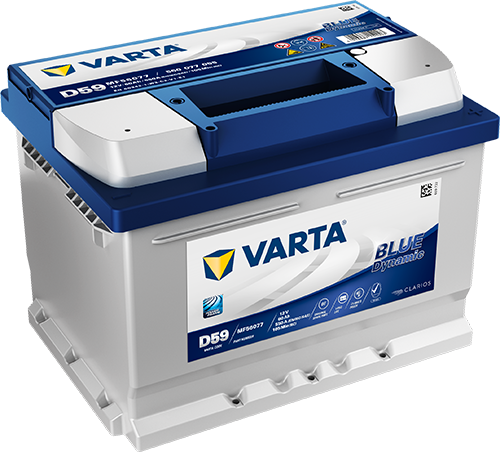 VARTA 560077055G502 Starter Battery for ALFA ROMEO ALPINA AUDI AUSTIN AUTO UNION BMW CADILLAC CHERY CHEVROLET CHRYSLER CITROËN D