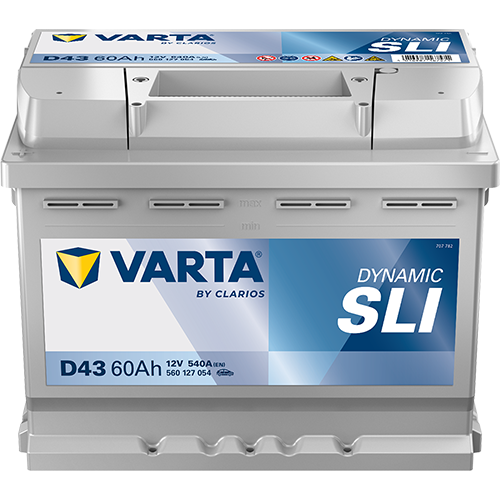 VARTA 560127054K262 Starter Battery for ALFA ROMEO CHEVROLET CHRYSLER DACIA DAEWOO FIAT FSO GAZ HYUNDAI KIA LADA LANCIA LEXUS MI
