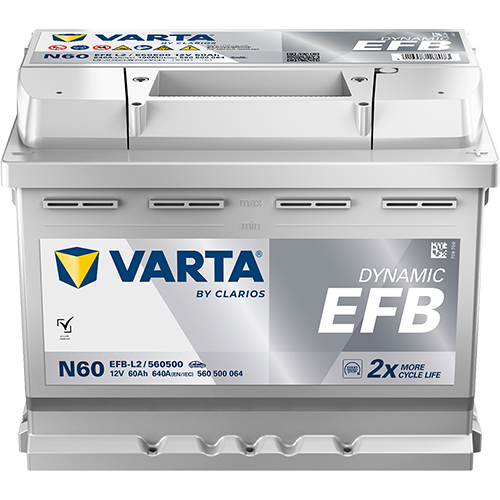 VARTA 560500064K372 Starter Battery