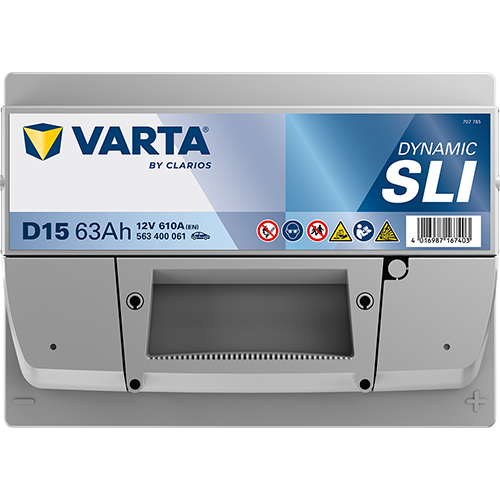 VARTA 563400061K262 Starter Battery for ABARTH ALFA ROMEO ALPINA ALPINE ARO AUDI BENTLEY BMW BRILLIANCE CASE IH CHANGAN CHERY CH