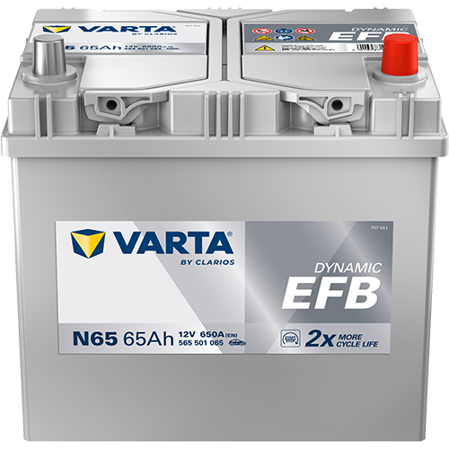 VARTA 565501065K262 Starter Battery for BRILLIANCE BYD CITROËN EUNOS GREAT WALL HAVAL HONDA HYUNDAI INFINITI JAC KARSAN KIA LEXU