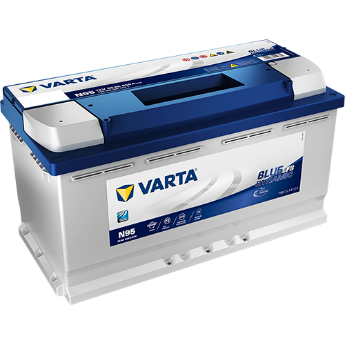 VARTA 595500085G502 Starter Battery for ALFA ROMEO AUDI AVIA MASERATI RENAULT VW
