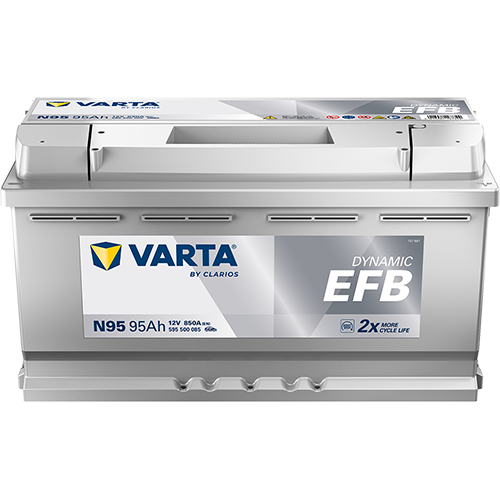 VARTA 595500085K262 Starter Battery for ALFA ROMEO AUDI AVIA MASERATI RENAULT VW