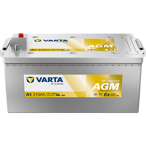 VARTA 710901120K182 Starter Battery for AYATS BERKHOF BMC BOVA BREDAMENARINIBUS DAF DENNIS DRÖGMÖLLER ERF FAP FIAT HEULIEZ INBUS