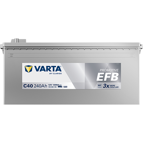 VARTA 740500120K182 Starter Battery for AYATS BERKHOF BMC BMW BOVA BREDAMENARINIBUS DAF DENNIS DRÖGMÖLLER ERF FAP FIAT HEULIEZ I