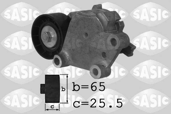 SASIC 1620001 Tendicinghia, Cinghia Poly-V-Tendicinghia, Cinghia Poly-V-Ricambi Euro