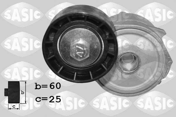 SASIC 1620084 Tendicinghia, Cinghia Poly-V-Tendicinghia, Cinghia Poly-V-Ricambi Euro