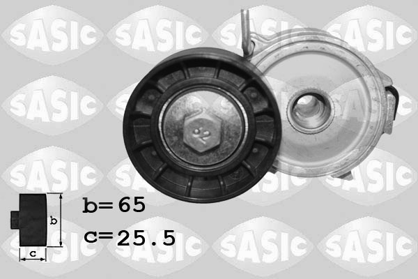 SASIC 1620085 Tendicinghia, Cinghia Poly-V-Tendicinghia, Cinghia Poly-V-Ricambi Euro