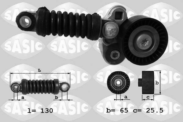 SASIC 1624026 Tendicinghia, Cinghia Poly-V