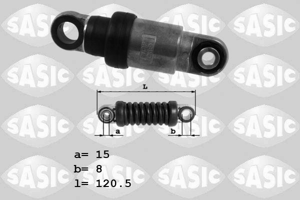 SASIC 1626057 Tendicinghia, Cinghia Poly-V-Tendicinghia, Cinghia Poly-V-Ricambi Euro