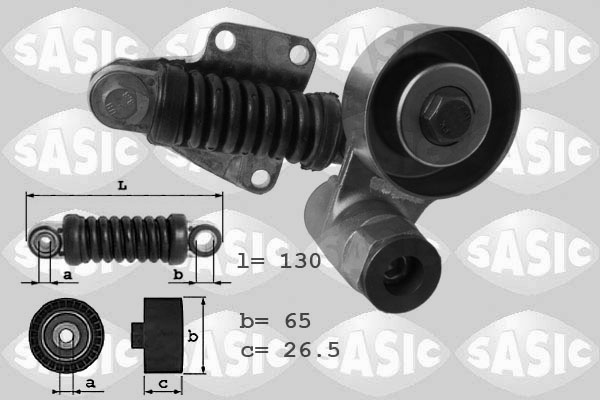 SASIC 1626127 Tendicinghia, Cinghia Poly-V