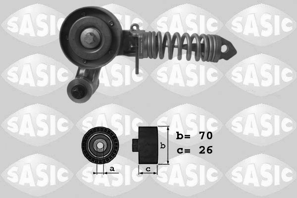 SASIC 1626147 Tendicinghia, Cinghia Poly-V-Tendicinghia, Cinghia Poly-V-Ricambi Euro