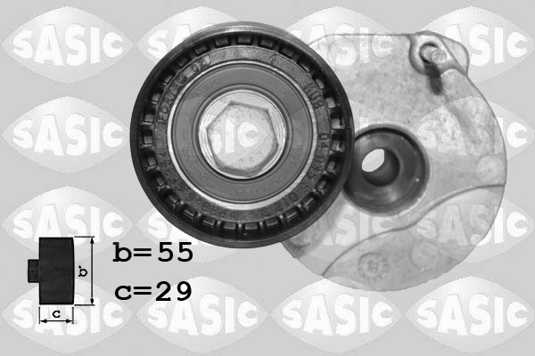 SASIC 1626180 Tendicinghia, Cinghia Poly-V