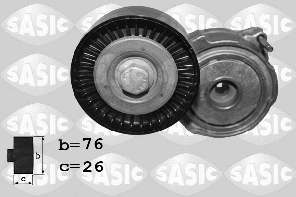 SASIC 1626197 Tendicinghia, Cinghia Poly-V-Tendicinghia, Cinghia Poly-V-Ricambi Euro