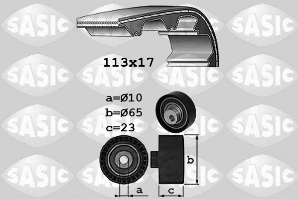 SASIC 1756088 Σετ οδοντωτού ιμάντα for LADA