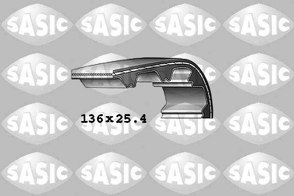 SASIC 1760001 Cinghia dentata-Cinghia dentata-Ricambi Euro