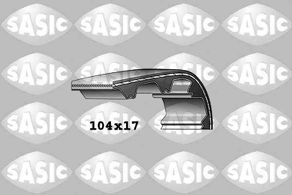 SASIC 1760012 Cinghia dentata-Cinghia dentata-Ricambi Euro