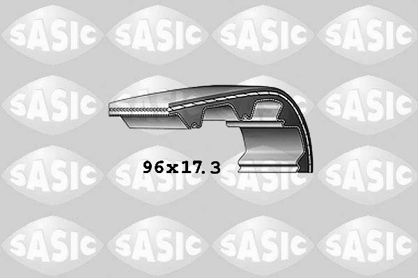 SASIC 1764021 Cinghia dentata-Cinghia dentata-Ricambi Euro