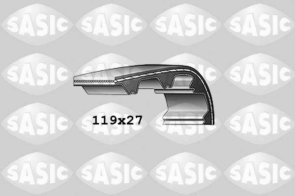 SASIC 1764023 Cinghia dentata-Cinghia dentata-Ricambi Euro