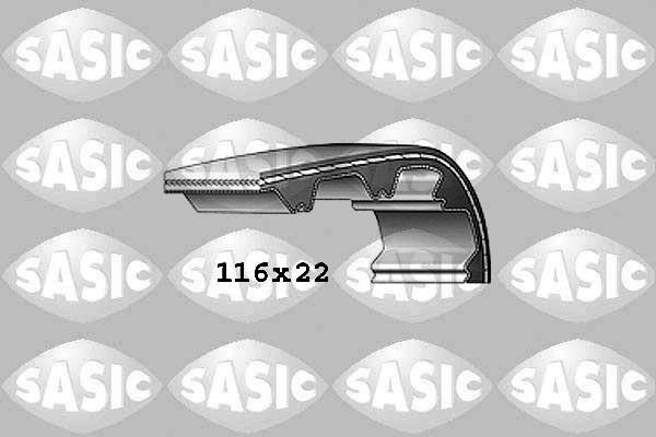 SASIC 1766002 Cinghia dentata