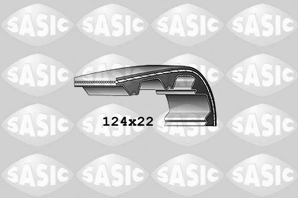 SASIC 1766040 Cinghia dentata-Cinghia dentata-Ricambi Euro