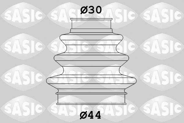 SASIC 1906102 Kit cuffia, Semiasse