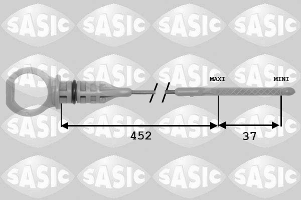 SASIC 1940001 Asta controllo livello olio