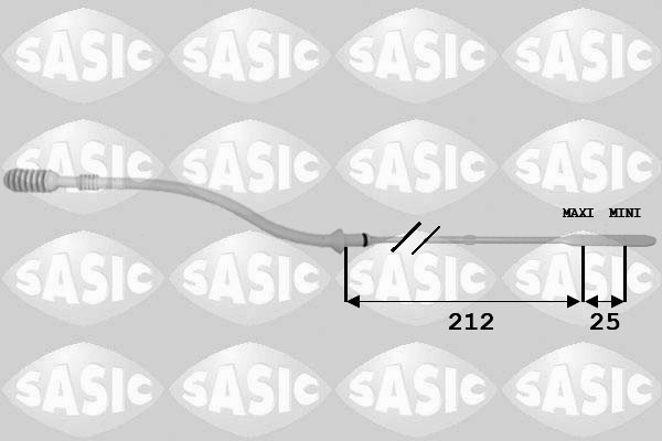 SASIC 1944008 Asta controllo livello olio-Asta controllo livello olio-Ricambi Euro