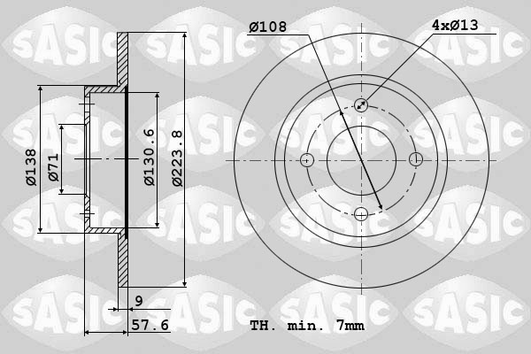 SASIC 2004286J Discofreno