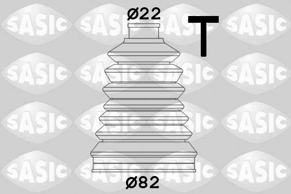 SASIC 2933053 Kit cuffia, Semiasse