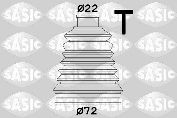 SASIC 2933123 Kit cuffia, Semiasse