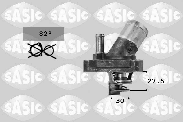 SASIC 3304001 Termostato, Refrigerante