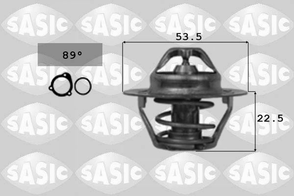 SASIC 3304009 Termostato, Refrigerante-Termostato, Refrigerante-Ricambi Euro