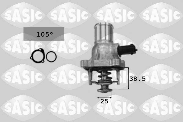 SASIC 3306054 Termostato, Refrigerante-Termostato, Refrigerante-Ricambi Euro