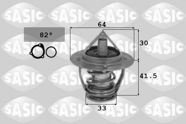 SASIC 3306055 Termostato, Refrigerante-Termostato, Refrigerante-Ricambi Euro