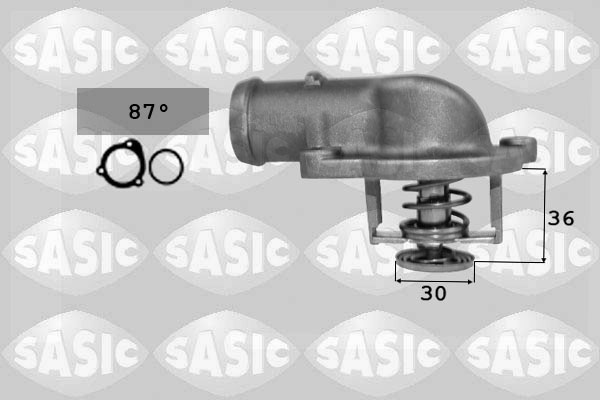 SASIC 3306081 Termostato, Refrigerante-Termostato, Refrigerante-Ricambi Euro