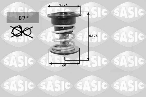 SASIC 3306108 Termostato, Refrigerante-Termostato, Refrigerante-Ricambi Euro