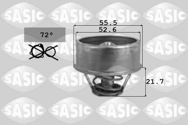 SASIC 3371251 Termostato, Refrigerante-Termostato, Refrigerante-Ricambi Euro