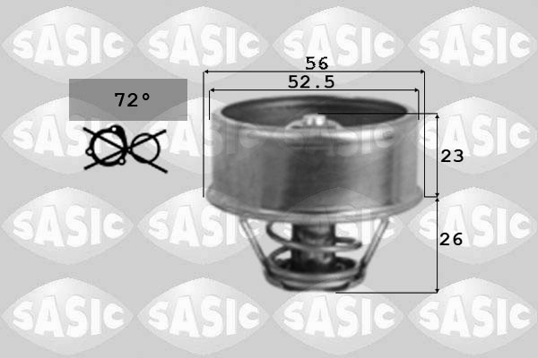 SASIC 3371401 Termostato, Refrigerante