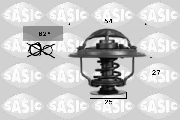 SASIC 3381901 Termostato, Refrigerante-Termostato, Refrigerante-Ricambi Euro