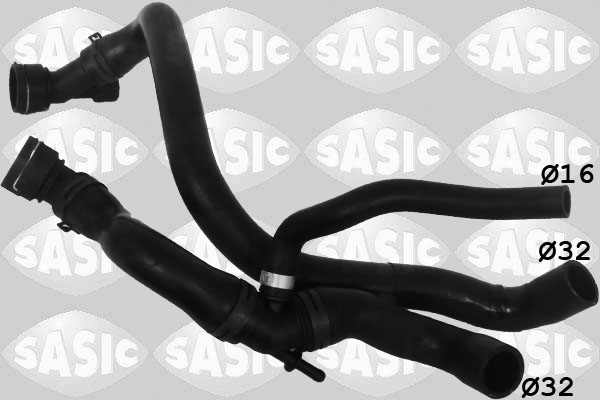 SASIC 3406119 Flessibile radiatore-Flessibile radiatore-Ricambi Euro