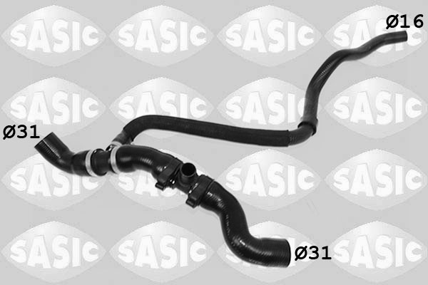 SASIC 3406502 Flessibile radiatore