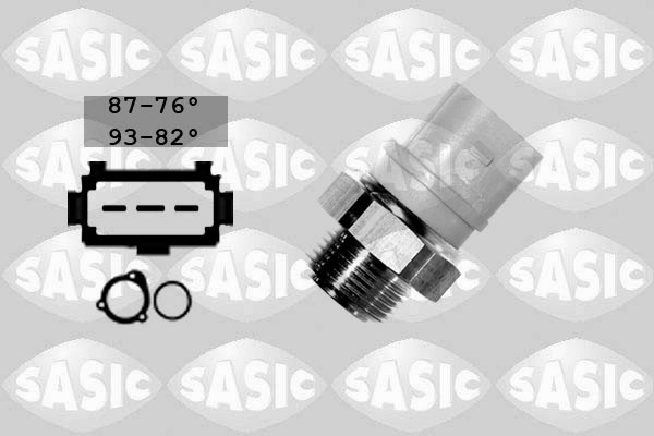 SASIC 3806007 Termocontatto, Ventola radiatore