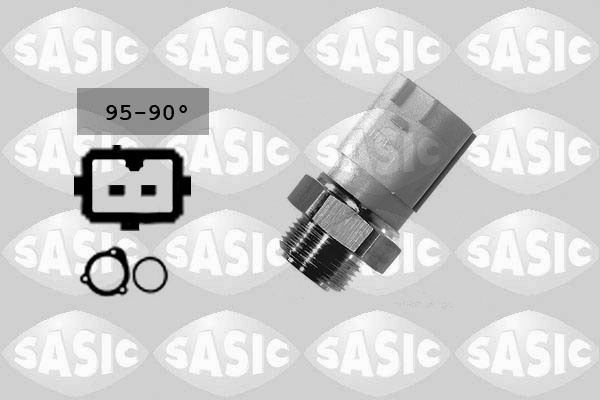 SASIC 3806008 Termocontatto, Ventola radiatore